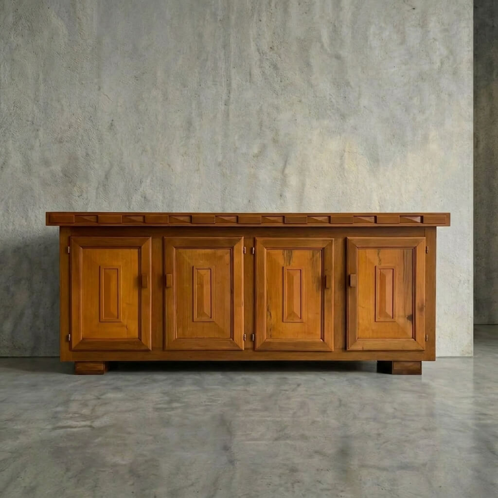 Spanish Pine Sideboard, 1960s - View 3